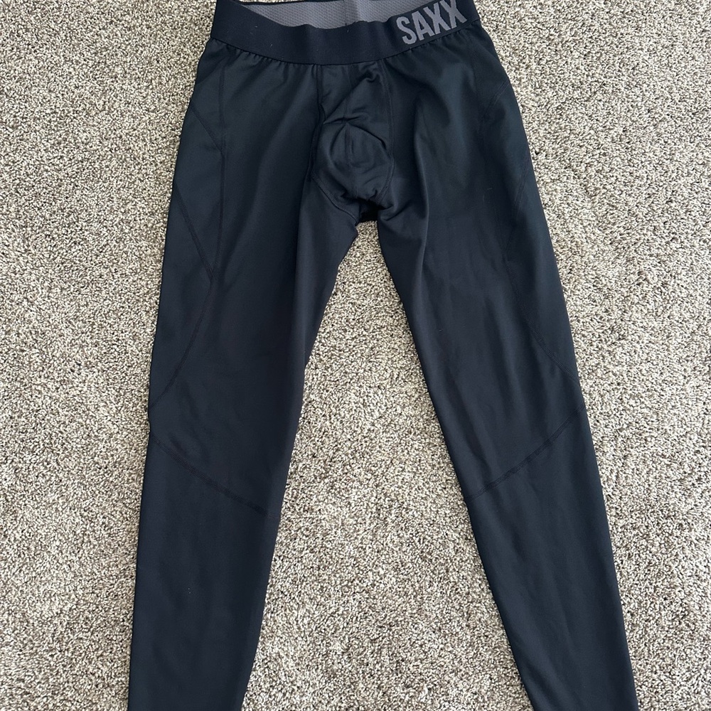 SAXX Men's Black Thermals